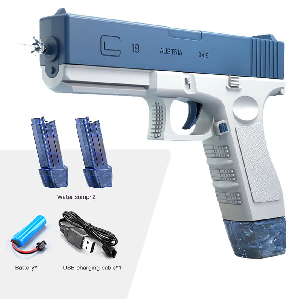 M416 Water Gun Fully Automatic Shooting Toy Summer M416 Water Gun Battle Beach Outdoor Entertainment Children'S and Adult Toys