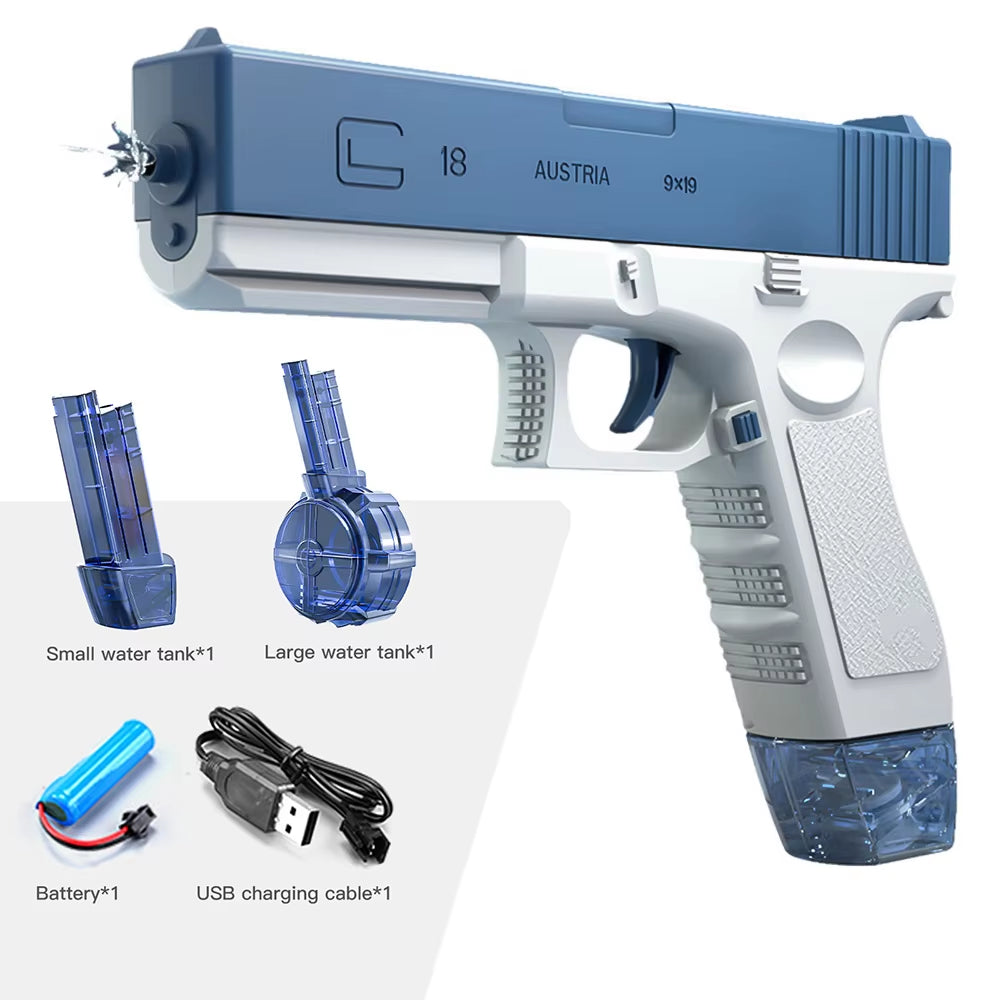 M416 Water Gun Fully Automatic Shooting Toy Summer M416 Water Gun Battle Beach Outdoor Entertainment Children'S and Adult Toys
